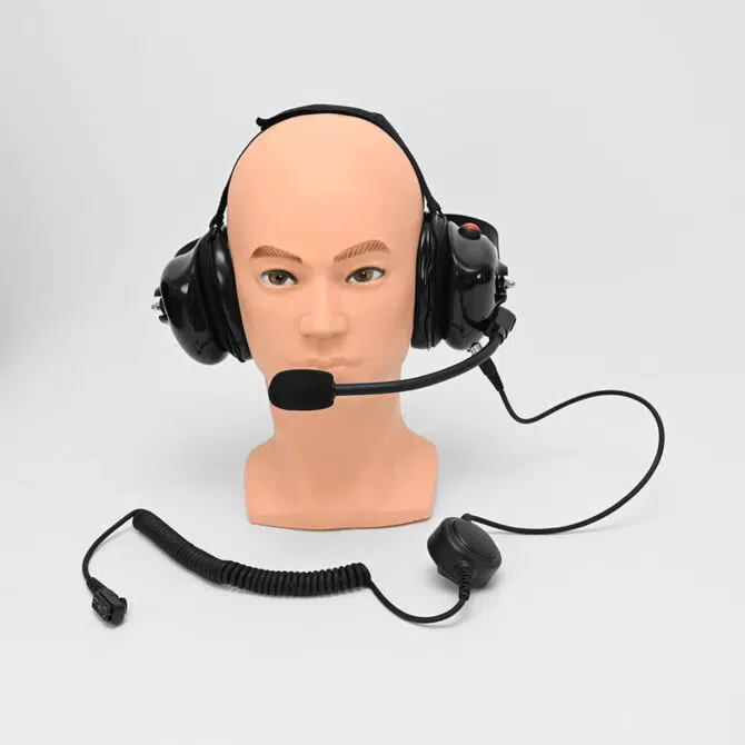 SWATCOM Heavy Duty Neckband Quick Disconnect Headset - Image 11